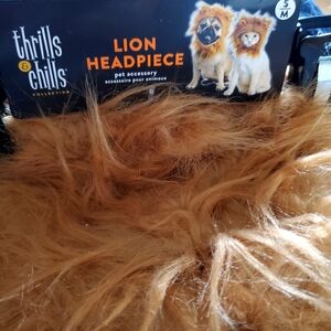 🎃🎃🎃Thrills & Chills Lion Headpiece for Pets Size S-M